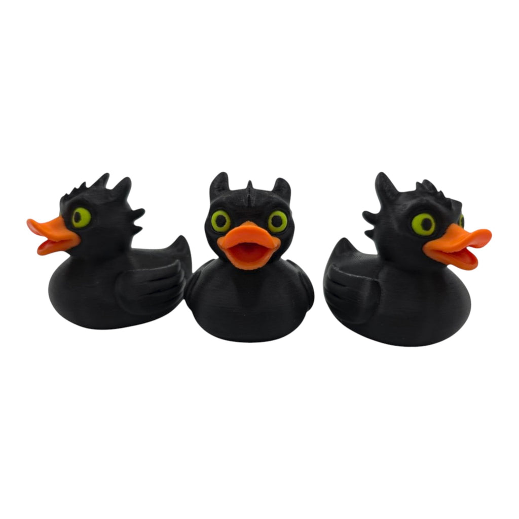 Dragon Duck Figurine Toothless Inspired Night Fury Collectible Jeep Car Dashboard Desk Ornament Handcrafted Cartoon - JM Designs