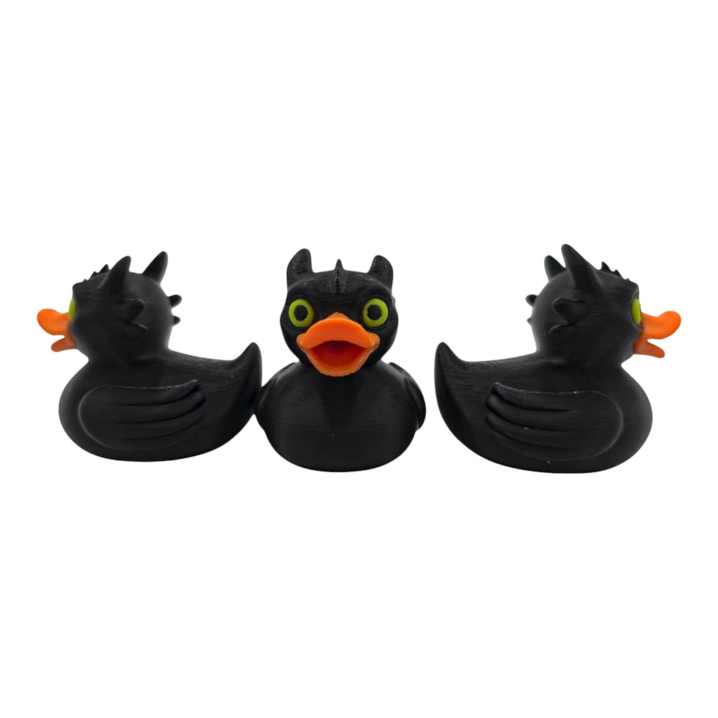 Dragon Duck Figurine Toothless Inspired Night Fury Collectible Jeep Car Dashboard Desk Ornament Handcrafted Cartoon - JM Designs
