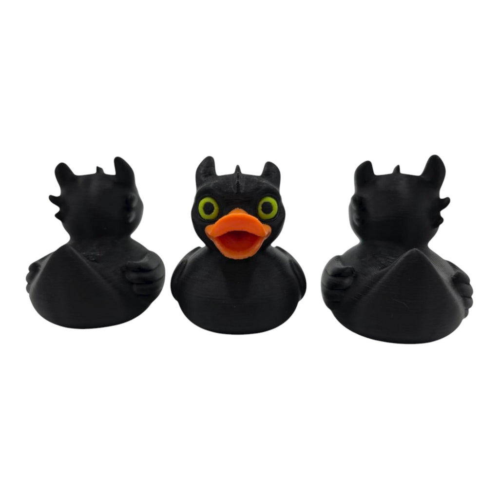 Dragon Duck Figurine Toothless Inspired Night Fury Collectible Jeep Car Dashboard Desk Ornament Handcrafted Cartoon - JM Designs