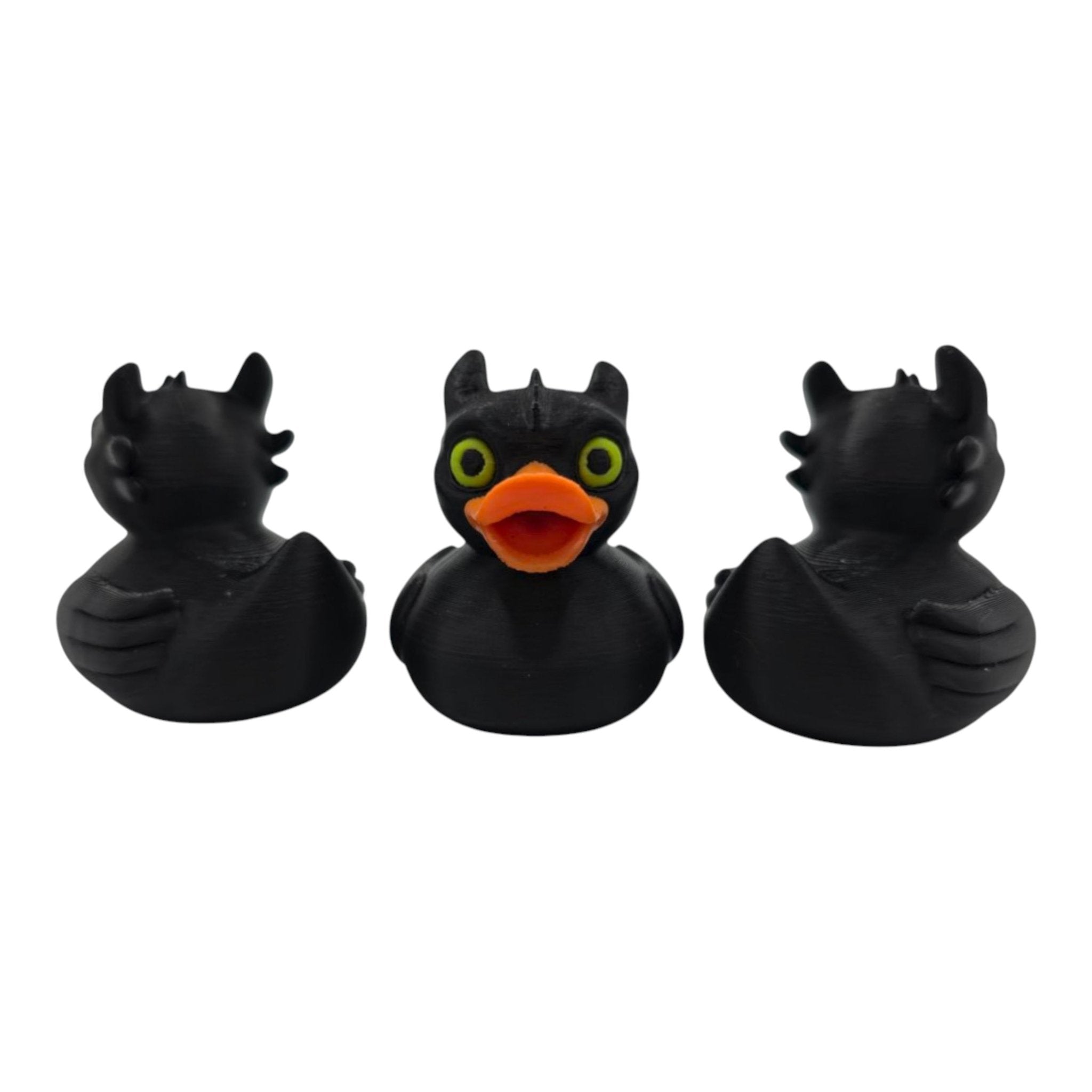 Dragon Duck Figurine Toothless Inspired Night Fury Collectible Jeep Car Dashboard Desk Ornament Handcrafted Cartoon - JM Designs
