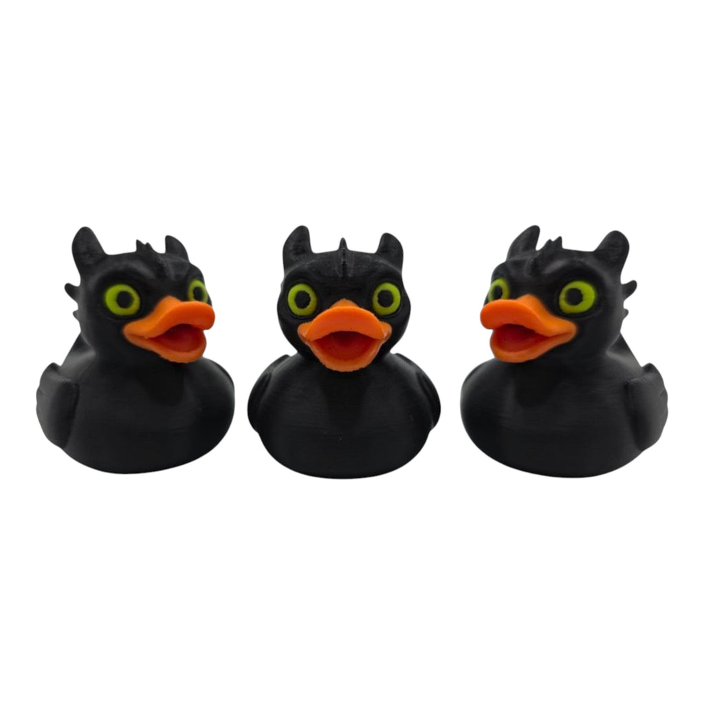 Dragon Duck Figurine Toothless Inspired Night Fury Collectible Jeep Car Dashboard Desk Ornament Handcrafted Cartoon - JM Designs