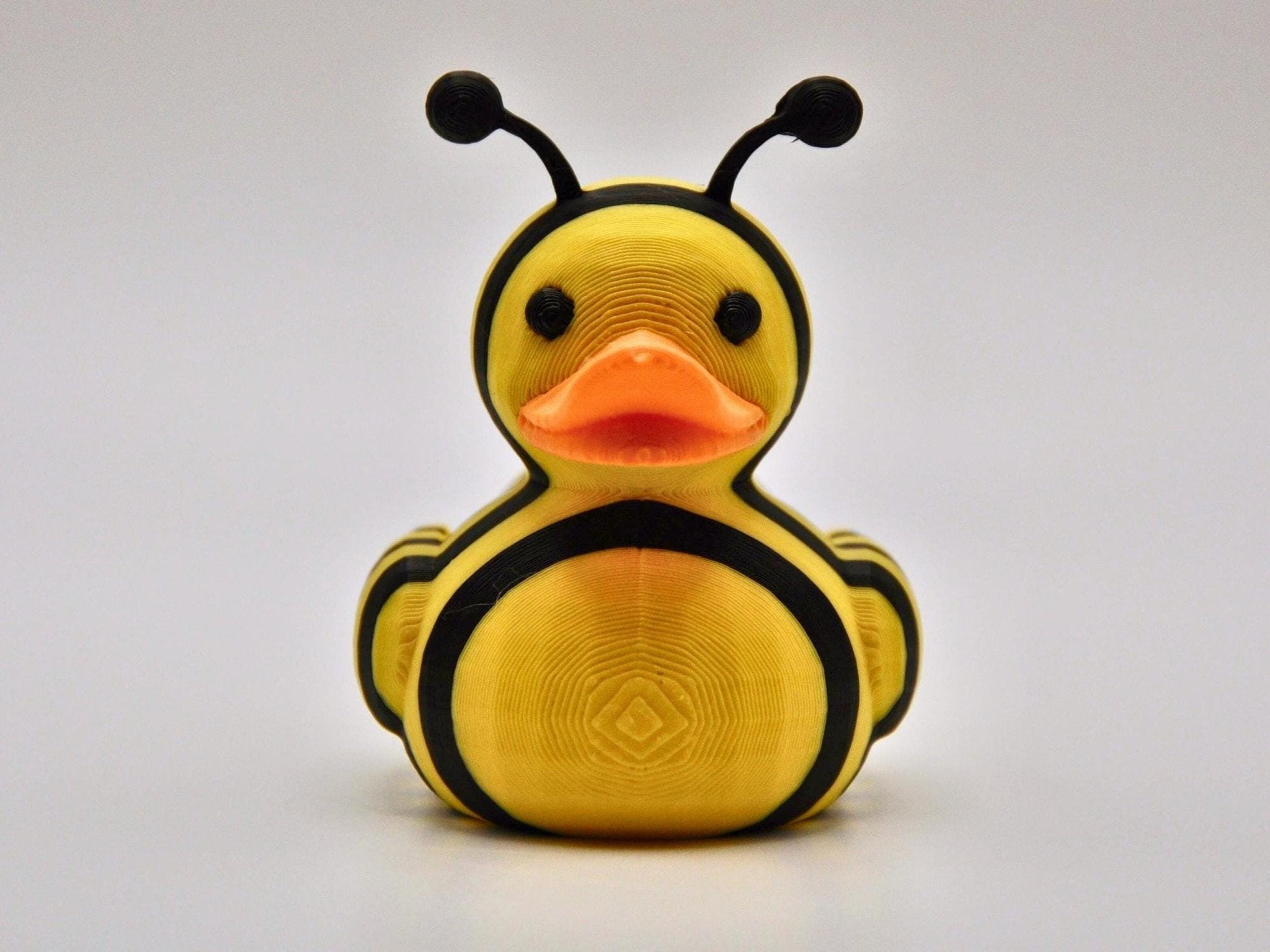Duck Wall Art, 3D Printed Bumble Bee Decor for Nursery or Bathroom - JM Designs
