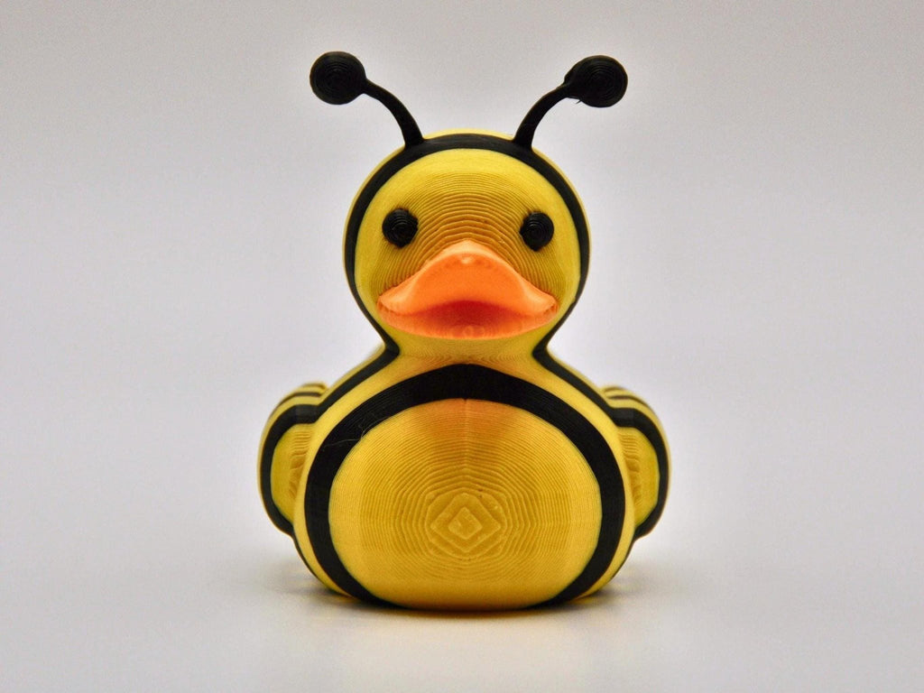 Duck Wall Art, 3D Printed Bumble Bee Decor for Nursery or Bathroom - JM Designs