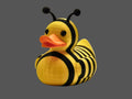 Duck Wall Art, 3D Printed Bumble Bee Decor for Nursery or Bathroom - JM Designs