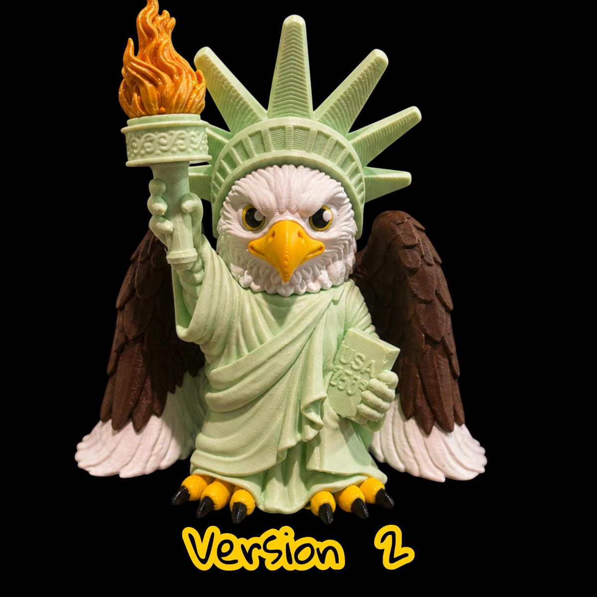 Eagle Statue of Liberty Figurine: 250th Anniversary Limited Edition Desk Pal Interdependence Day - JM Designs