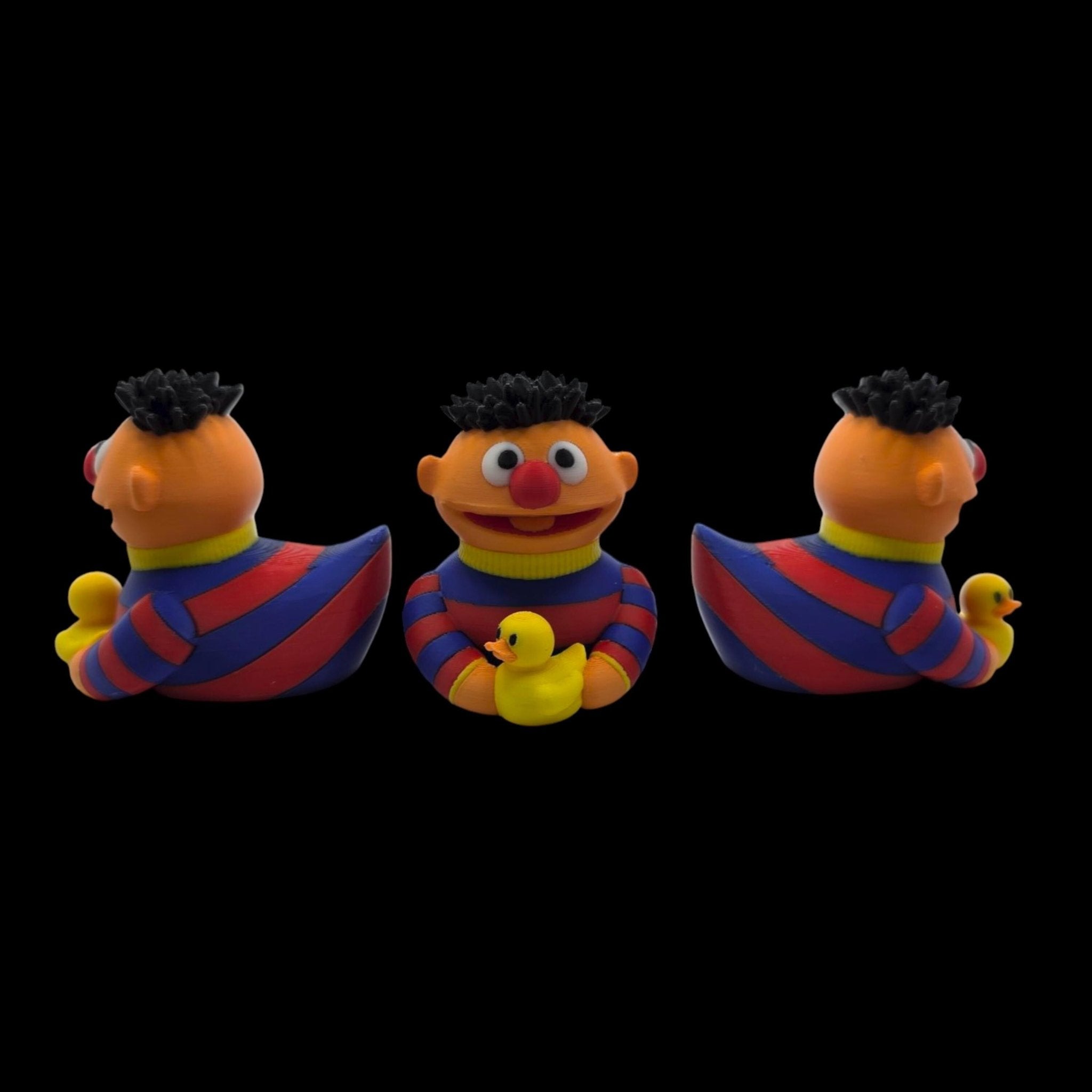 Ernie Duck Sesame Street Character Collectible Figure Cartoon Character Sesame Street Desk Decoration Display - JM Designs