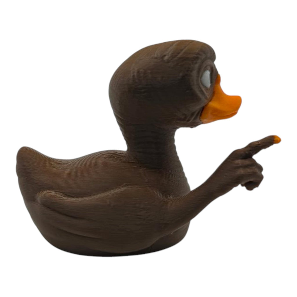 E.T. ExtraTerrestrial Inspired Duck Movie Fan Alien Figure Collectible Display Shelf Piece Dashboard Ornament Car Accessory - JM Designs