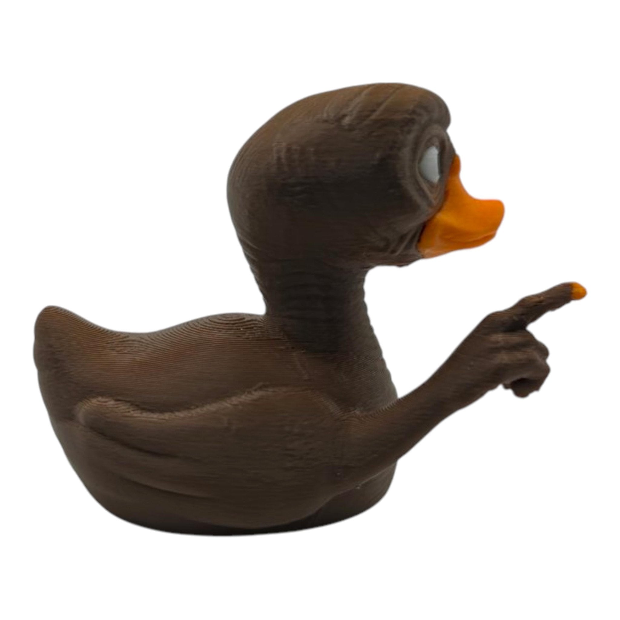 E.T. ExtraTerrestrial Inspired Duck Movie Fan Alien Figure Collectible Display Shelf Piece Dashboard Ornament Car Accessory - JM Designs
