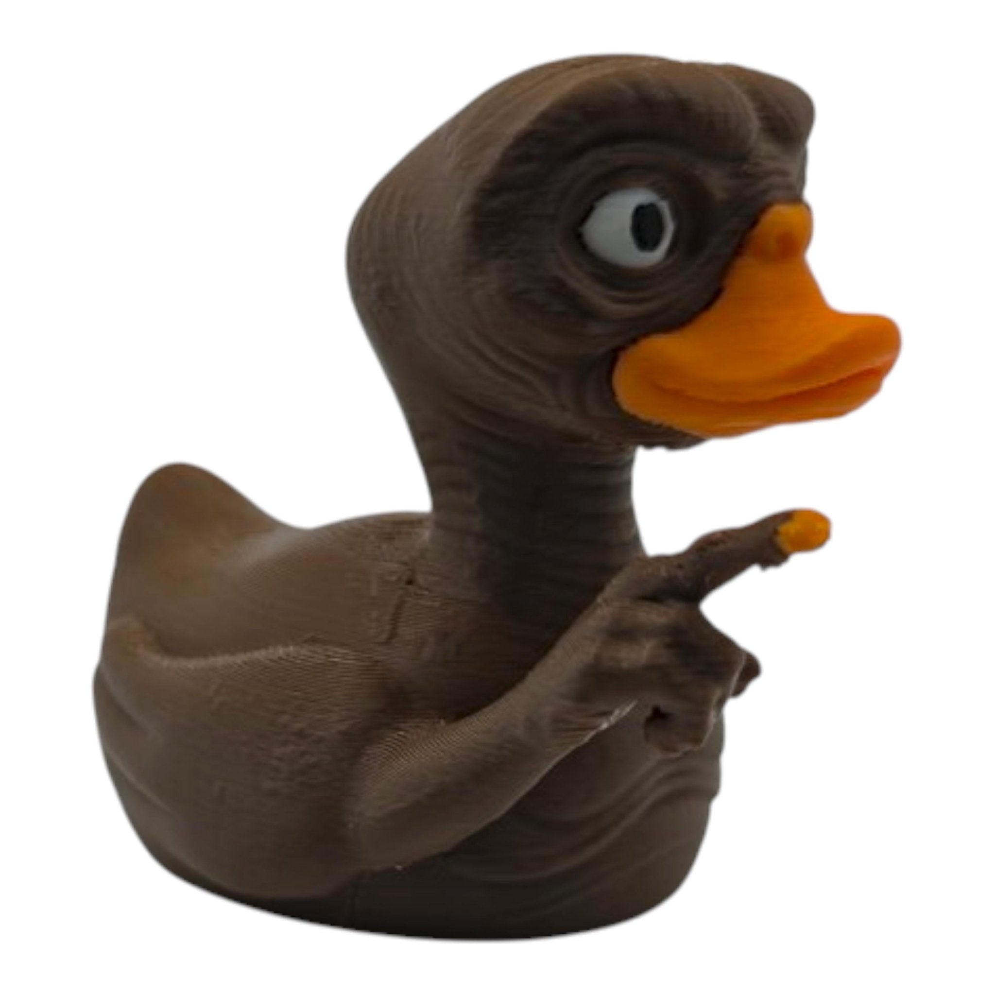 E.T. ExtraTerrestrial Inspired Duck Movie Fan Alien Figure Collectible Display Shelf Piece Dashboard Ornament Car Accessory - JM Designs