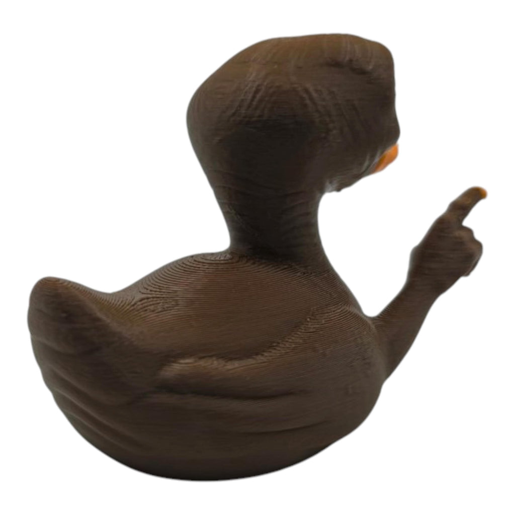 E.T. ExtraTerrestrial Inspired Duck Movie Fan Alien Figure Collectible Display Shelf Piece Dashboard Ornament Car Accessory - JM Designs