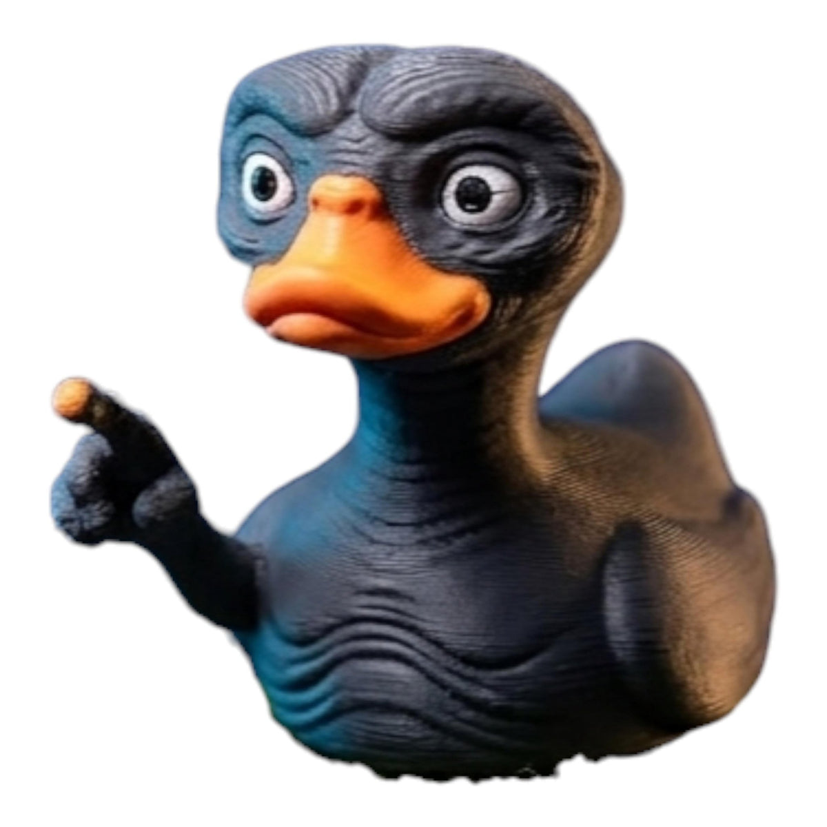 Et Inspired Duck Figure Shelf Piece Jeep Dashboard Ornament Car Accessory Extraterrestrial Phone Home - JM Designs