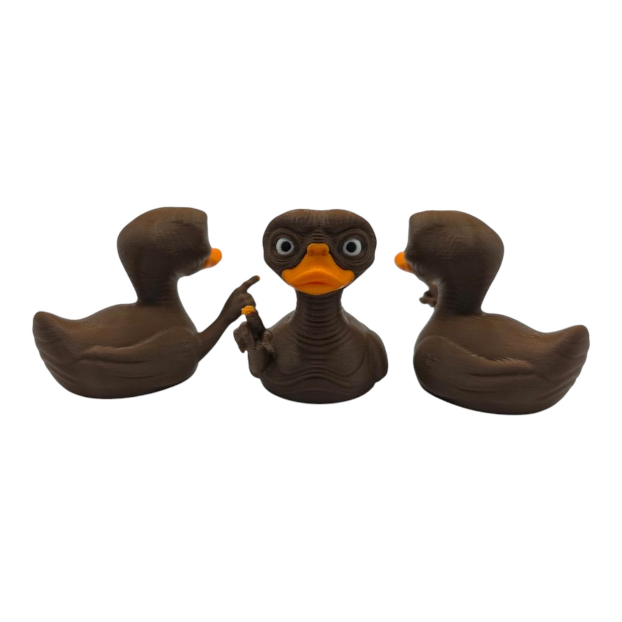 Et Inspired Duck Figure Shelf Piece Jeep Dashboard Ornament Car Accessory Extraterrestrial Phone Home - JM Designs