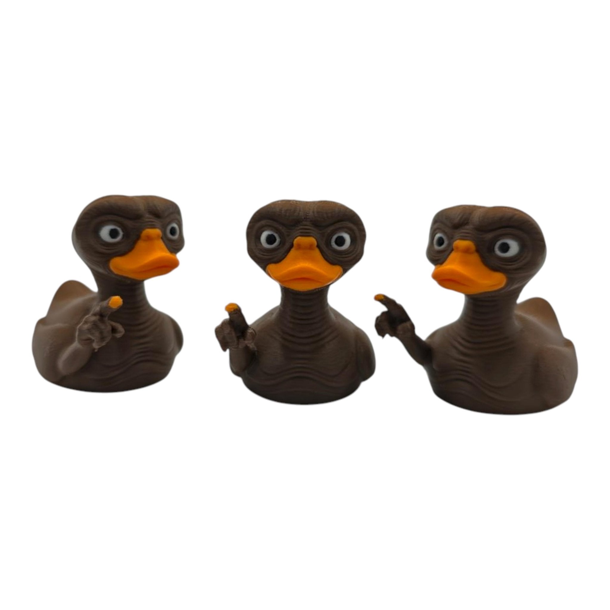 Et Inspired Duck Figure Shelf Piece Jeep Dashboard Ornament Car Accessory Extraterrestrial Phone Home - JM Designs