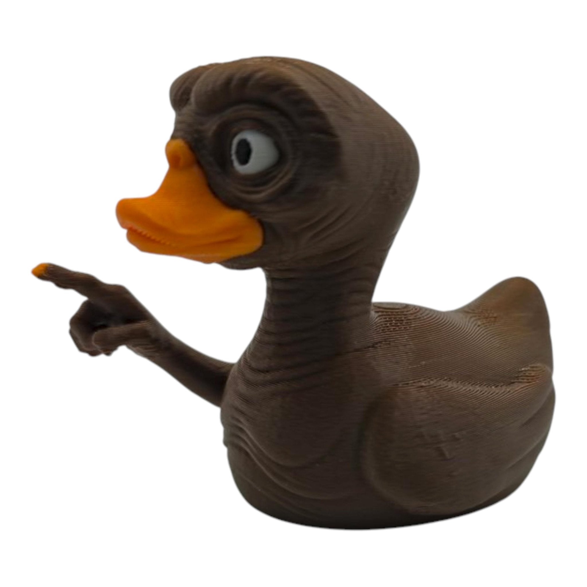 Et Inspired Duck Figure Shelf Piece Jeep Dashboard Ornament Car Accessory Extraterrestrial Phone Home - JM Designs