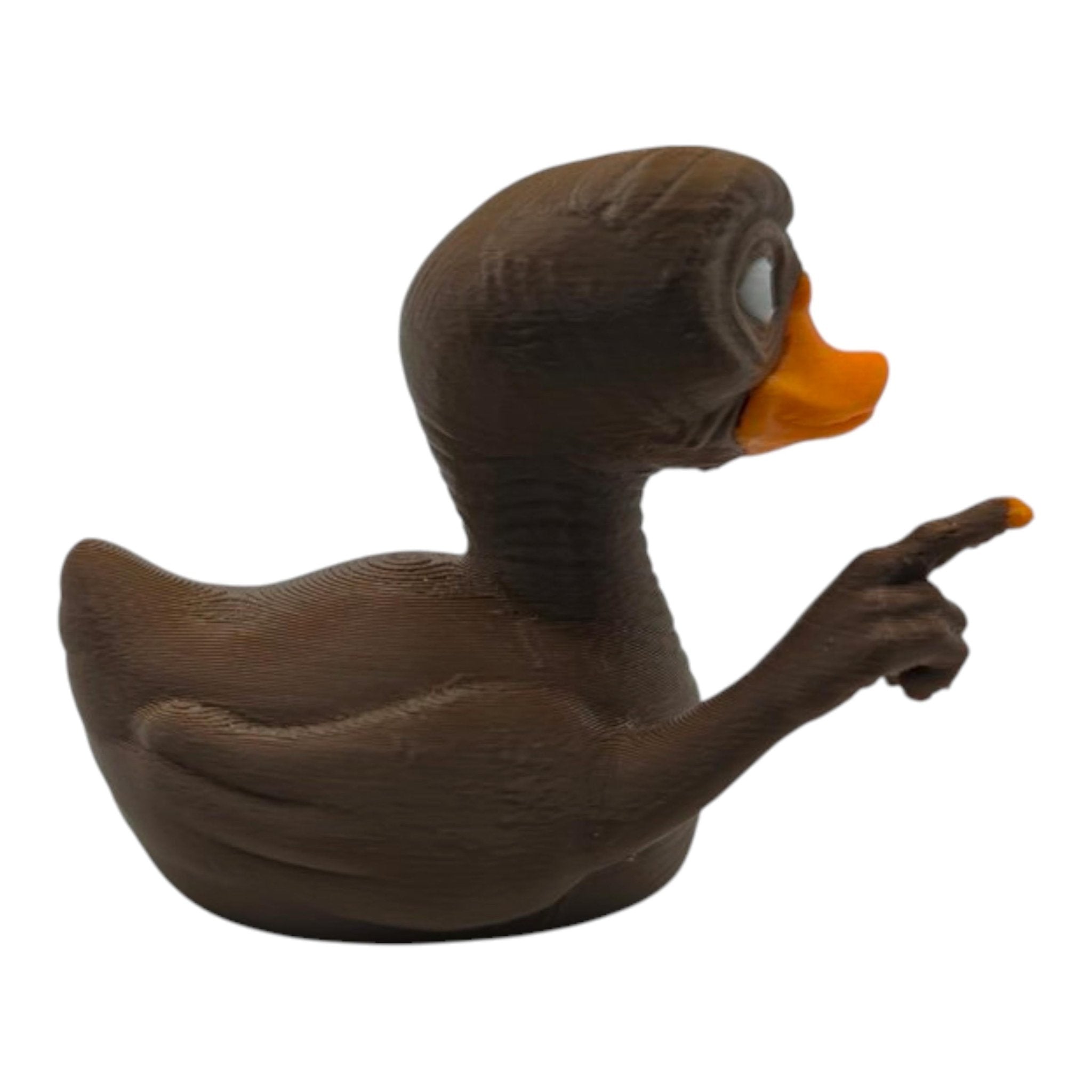 Et Inspired Duck Figure Shelf Piece Jeep Dashboard Ornament Car Accessory Extraterrestrial Phone Home - JM Designs