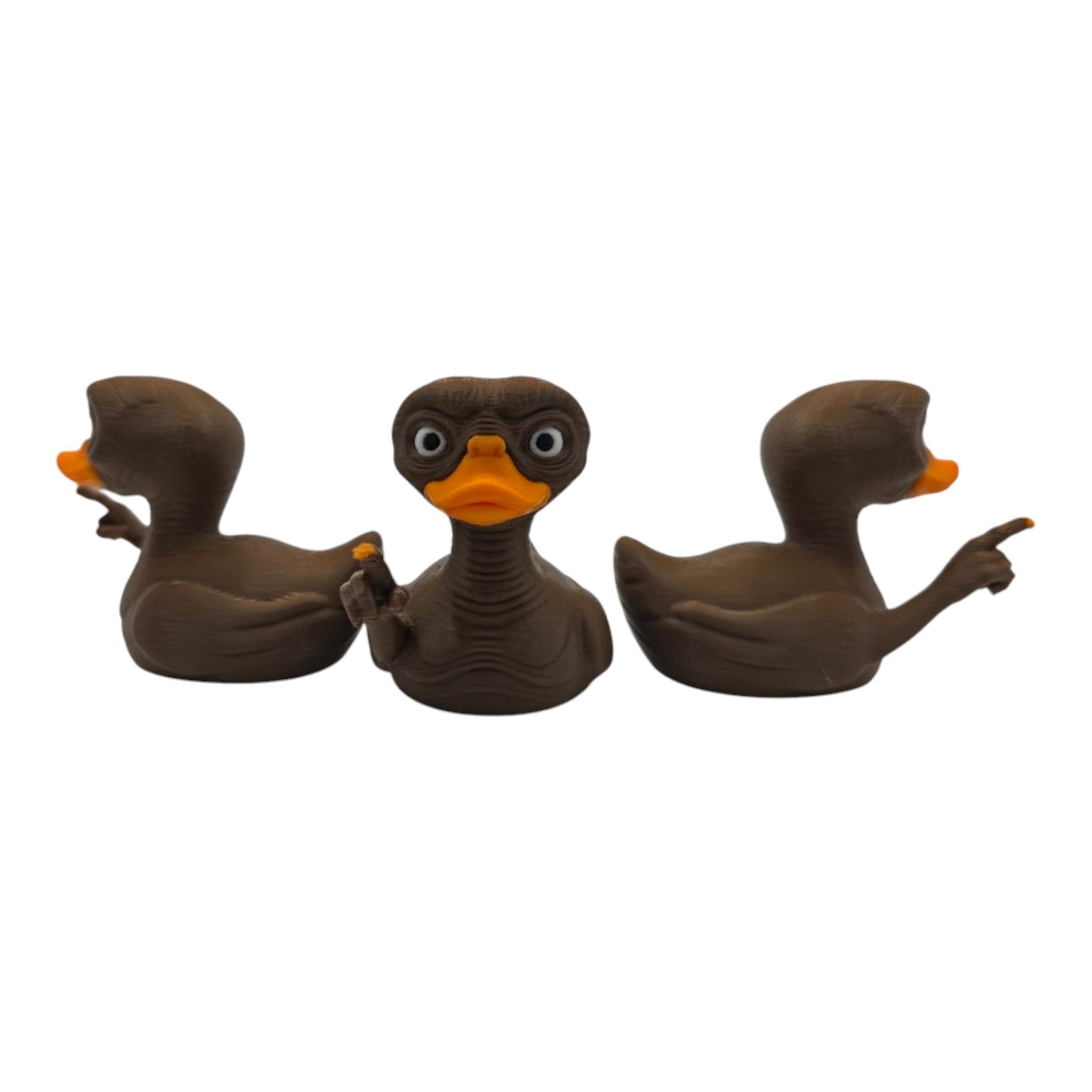 Et Inspired Duck Figure Shelf Piece Jeep Dashboard Ornament Car Accessory Extraterrestrial Phone Home - JM Designs