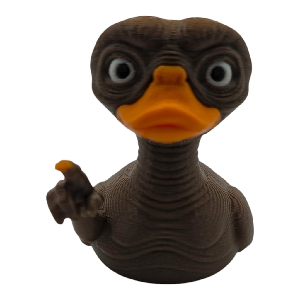 Et Inspired Duck Figure Shelf Piece Jeep Dashboard Ornament Car Accessory Extraterrestrial Phone Home - JM Designs