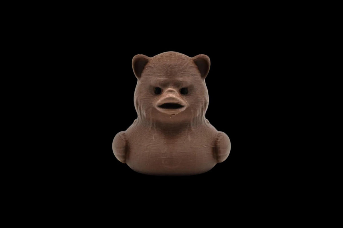 Ewok Duck Figurine, 3D Printed Star Wars Collectible for Bathroom and Desk - JM Designs