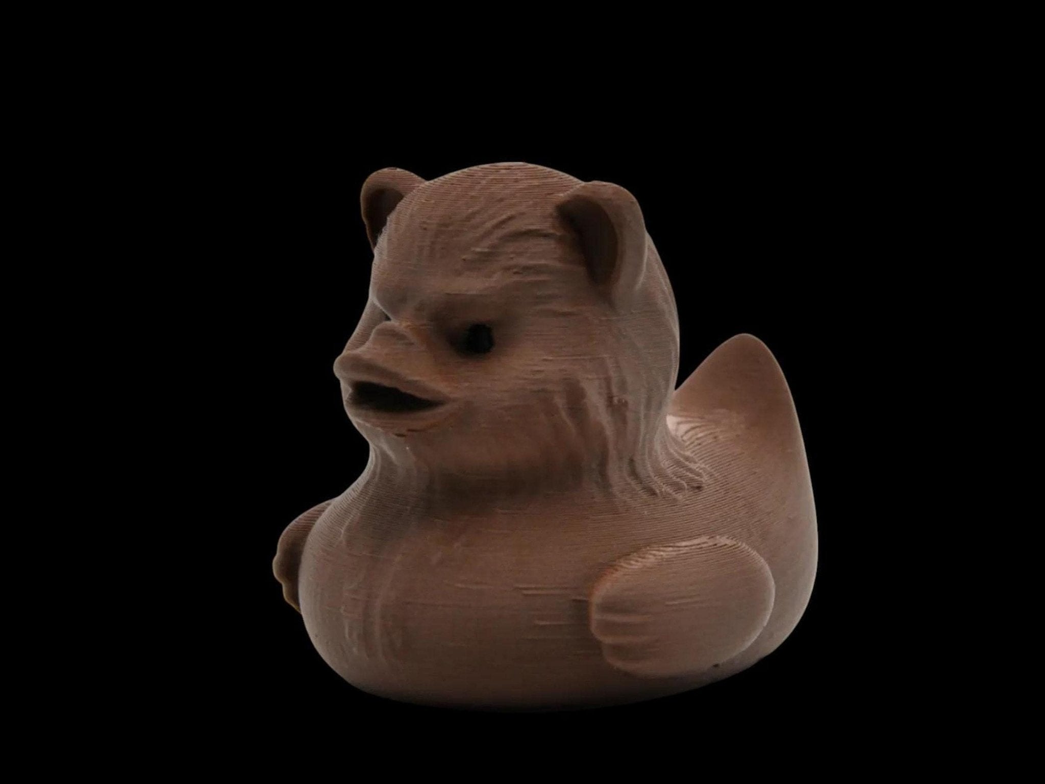 Ewok Duck Figurine, 3D Printed Star Wars Collectible for Bathroom and Desk - JM Designs