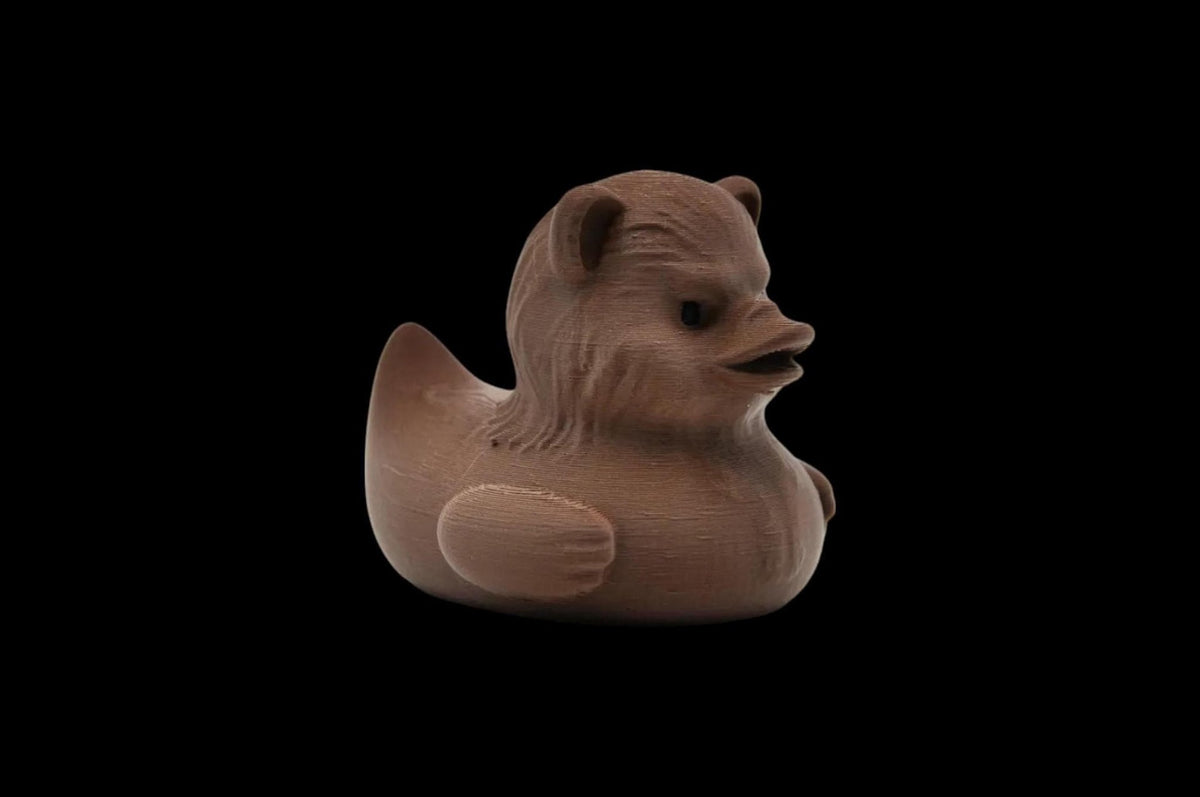Ewok Duck Figurine, 3D Printed Star Wars Collectible for Bathroom and Desk - JM Designs