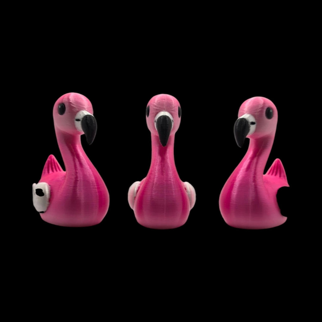 Flamingo Duck Figurine Cruise Ship Hide Seek Treasure Hunt Surprise Dashboard Buddy - JM Designs