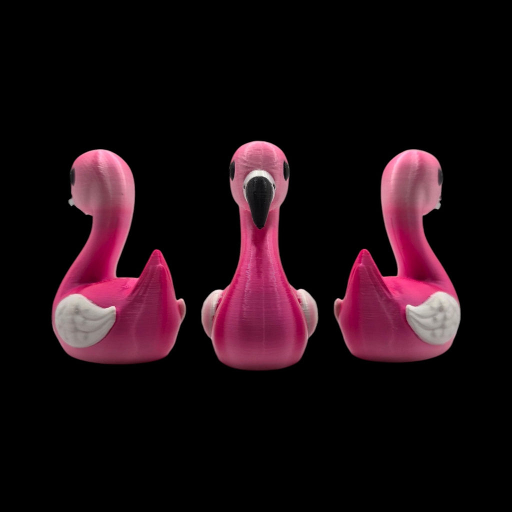 Flamingo Duck Figurine Cruise Ship Hide Seek Treasure Hunt Surprise Dashboard Buddy - JM Designs