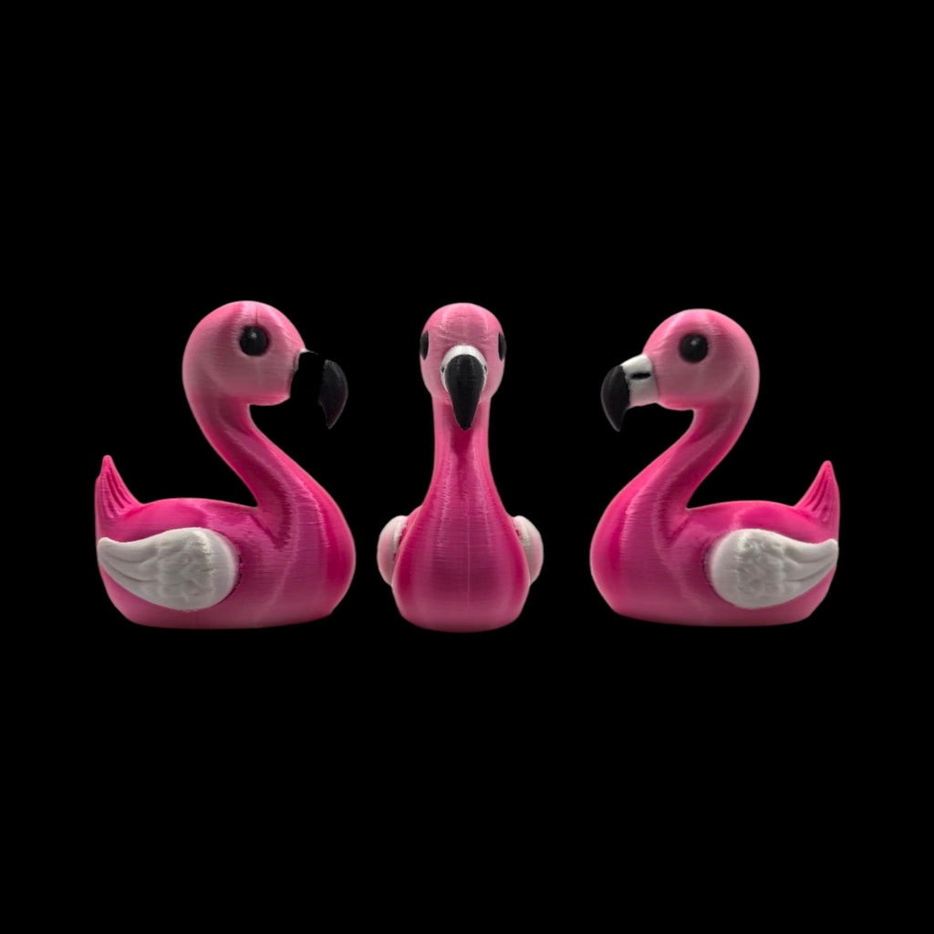 Flamingo Duck Figurine Cruise Ship Hide Seek Treasure Hunt Surprise Dashboard Buddy - JM Designs