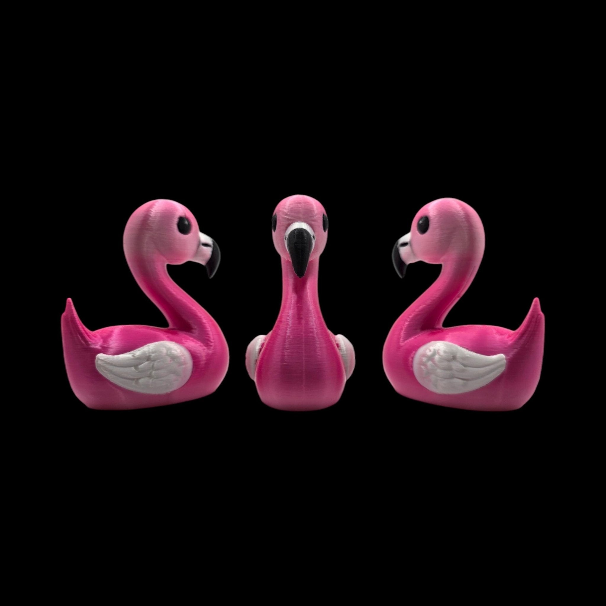 Flamingo Duck Figurine Cruise Ship Hide Seek Treasure Hunt Surprise Dashboard Buddy - JM Designs