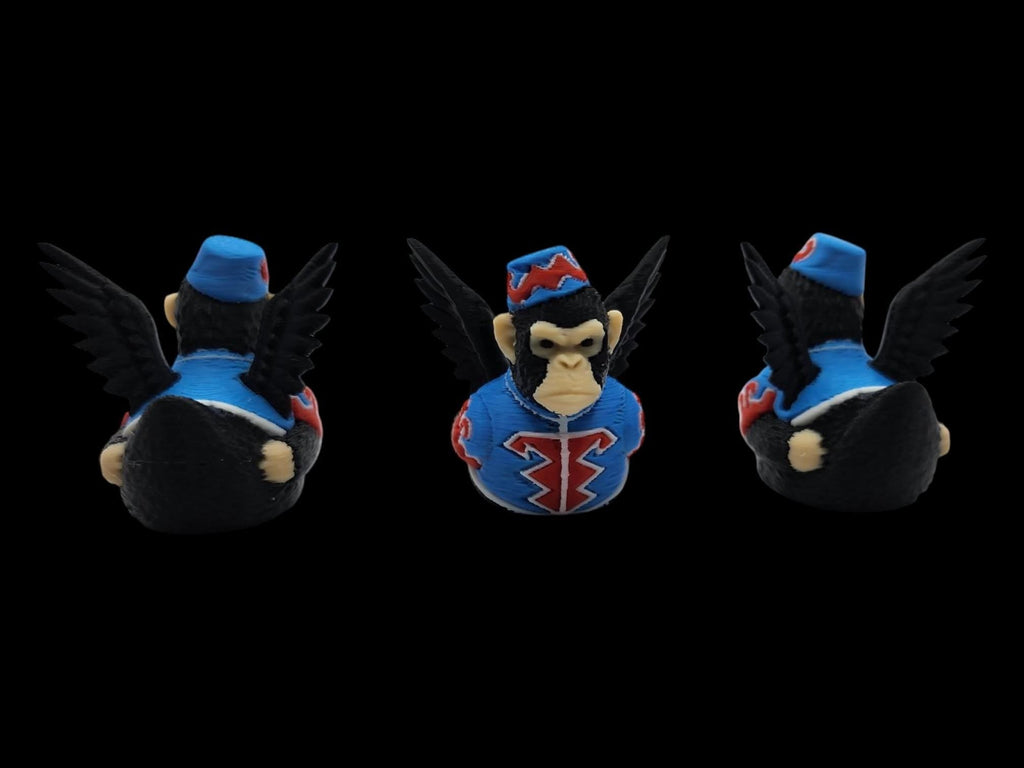 Flying Monkey Inspired Duck Collection Movie Character Figurine Set Fantasy Gift Emerald City Story - JM Designs