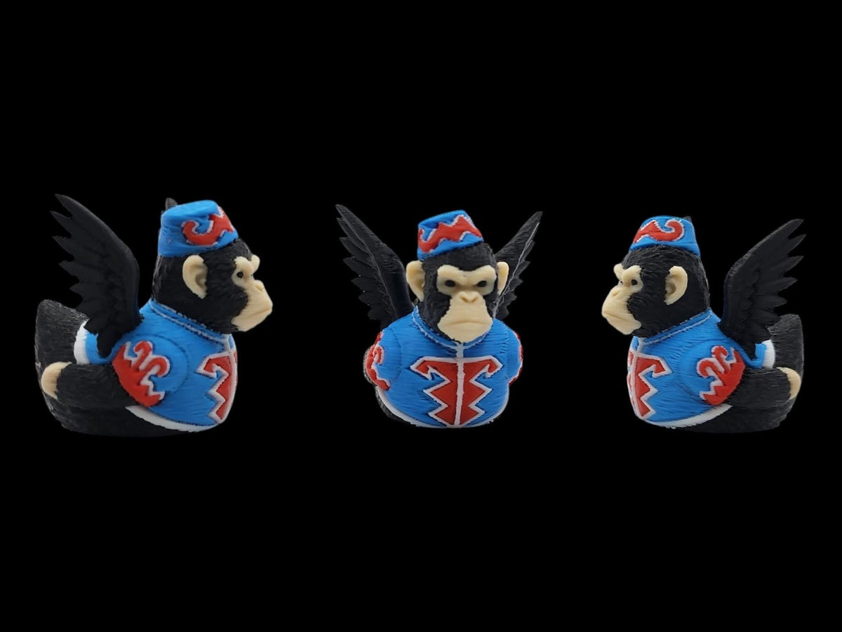 Flying Monkey Inspired Duck Collection Movie Character Figurine Set Fantasy Gift Emerald City Story - JM Designs