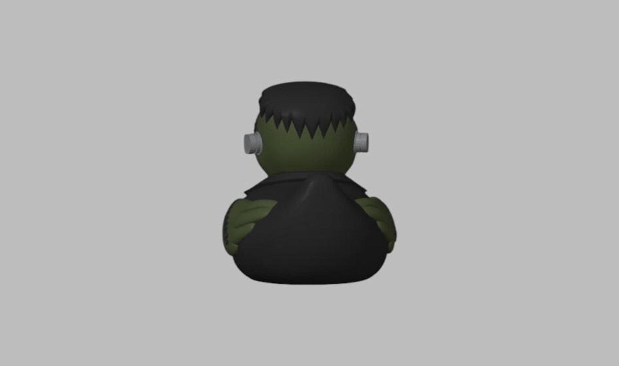 Frankenstein Duck Halloween Decoration, 3D Printed Frankenduck for Jeep or Bath - JM Designs