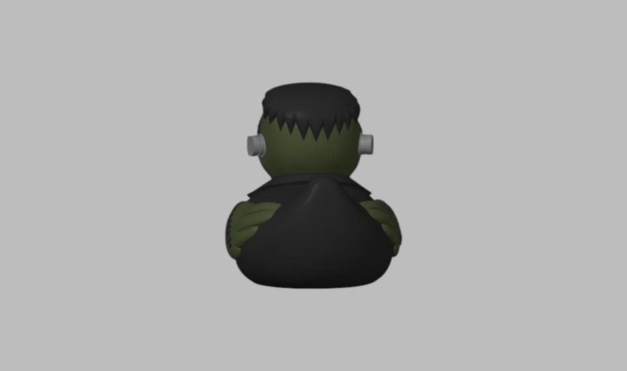 Frankenstein Duck Halloween Decoration, 3D Printed Frankenduck for Spooky Fun - JM Designs