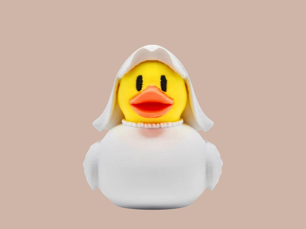 Bride & Groom Ducks Wedding Decoration Cake Topper- JM Designs