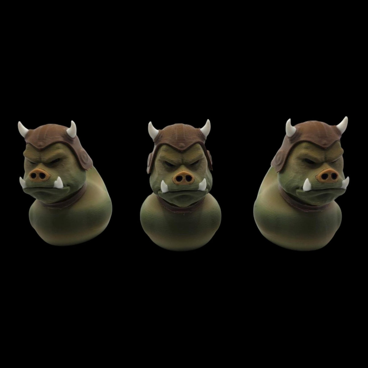 Gamorrean Guard Inspired Duck Matte Star Wars Desktop Decoration Desk Display Sci Fi Collectible - JM Designs