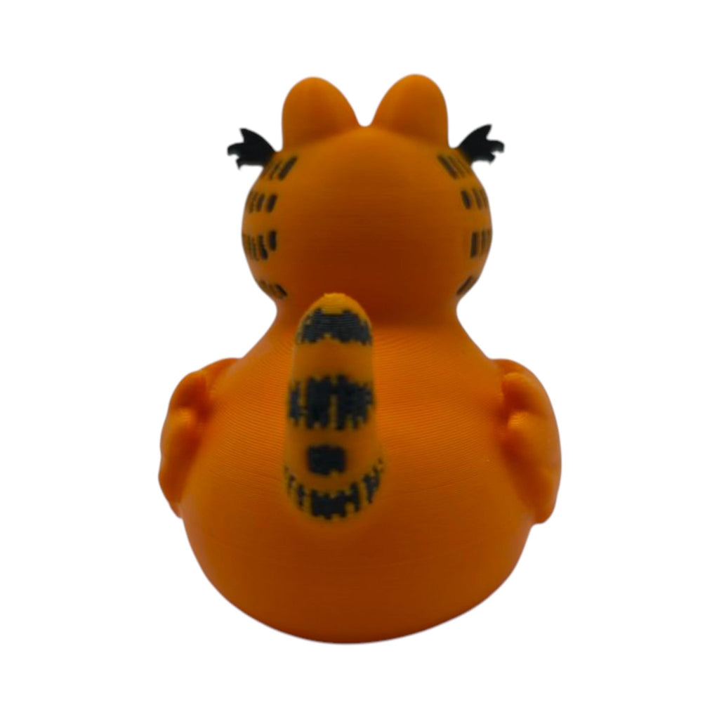 Garfield-Inspired Orange Cat Duck - JM Designs
