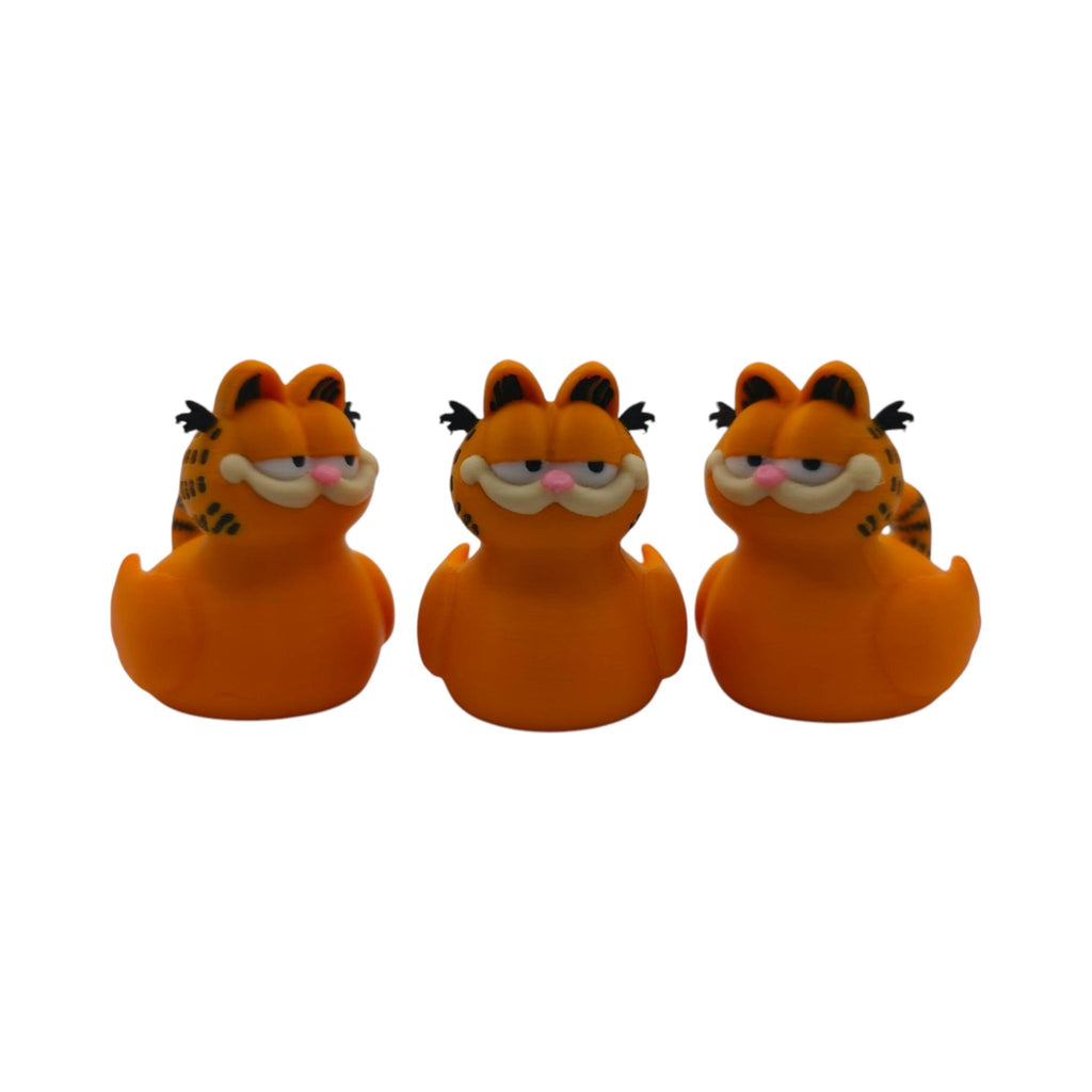 Garfield-Inspired Orange Cat Duck - JM Designs