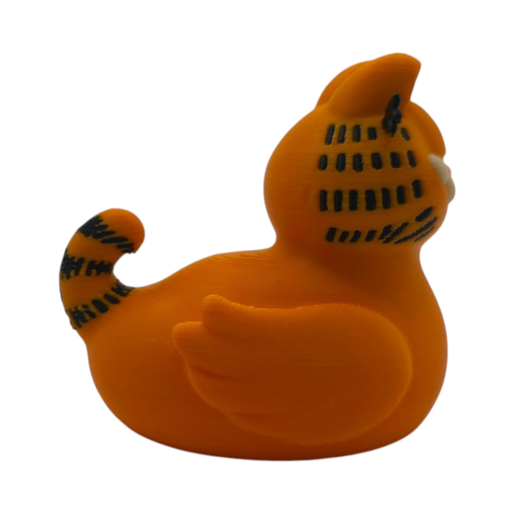Garfield-Inspired Orange Cat Duck - JM Designs