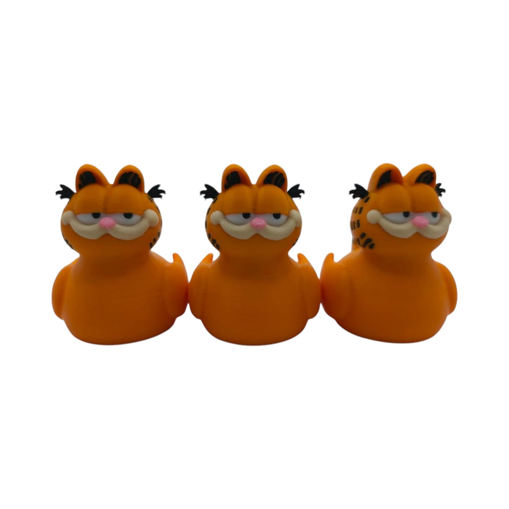 Garfield-Inspired Orange Cat Duck - JM Designs