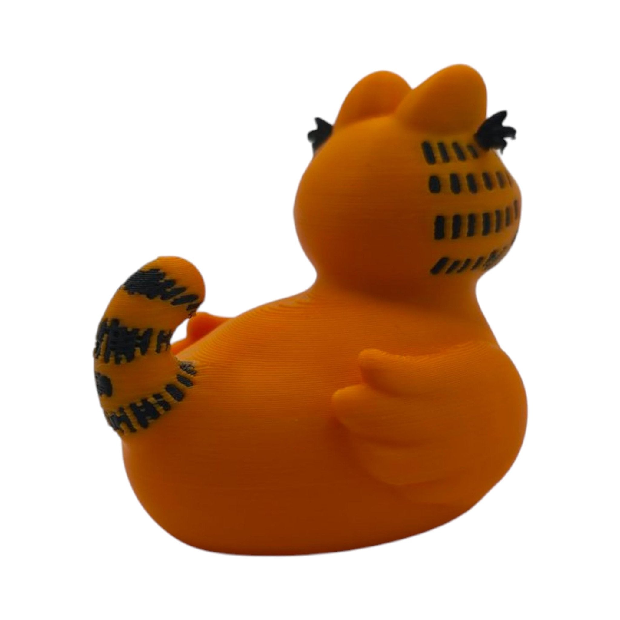 Garfield-Inspired Orange Cat Duck - JM Designs