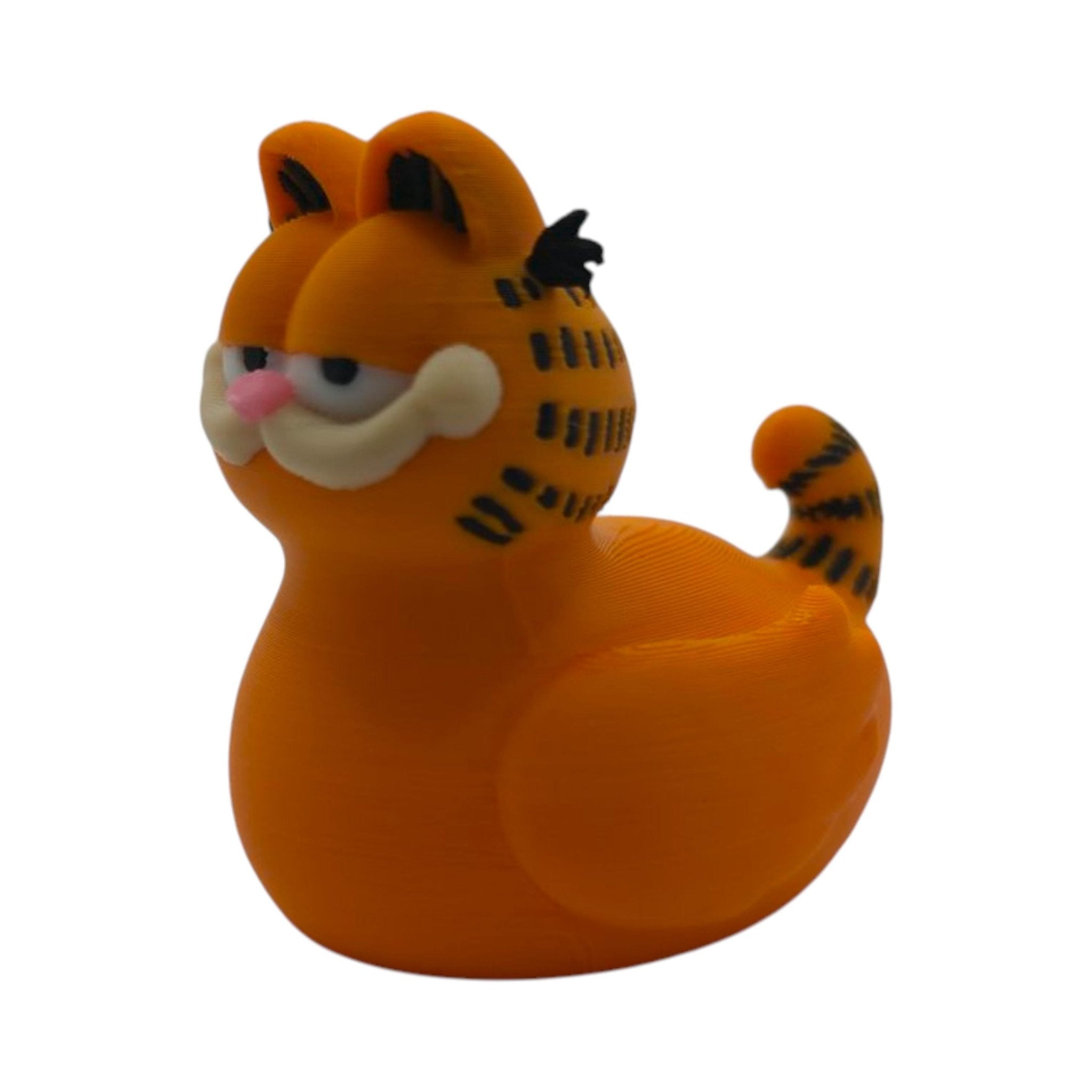 Garfield-Inspired Orange Cat Duck - JM Designs
