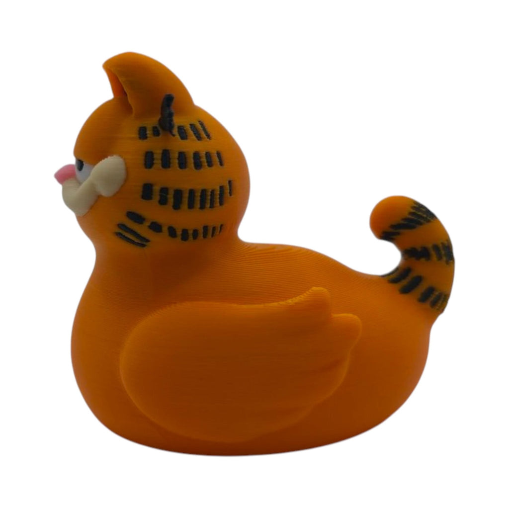 Garfield-Inspired Orange Cat Duck - JM Designs