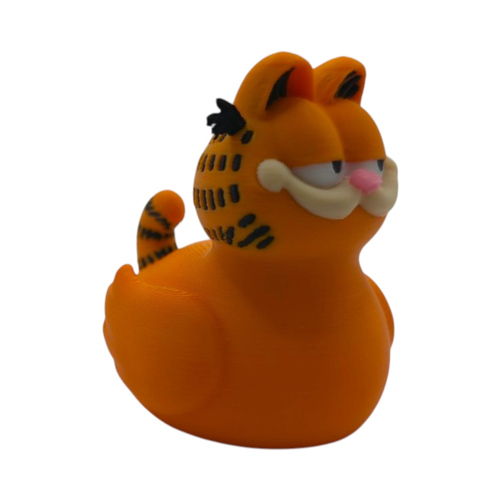 Garfield-Inspired Orange Cat Duck - JM Designs