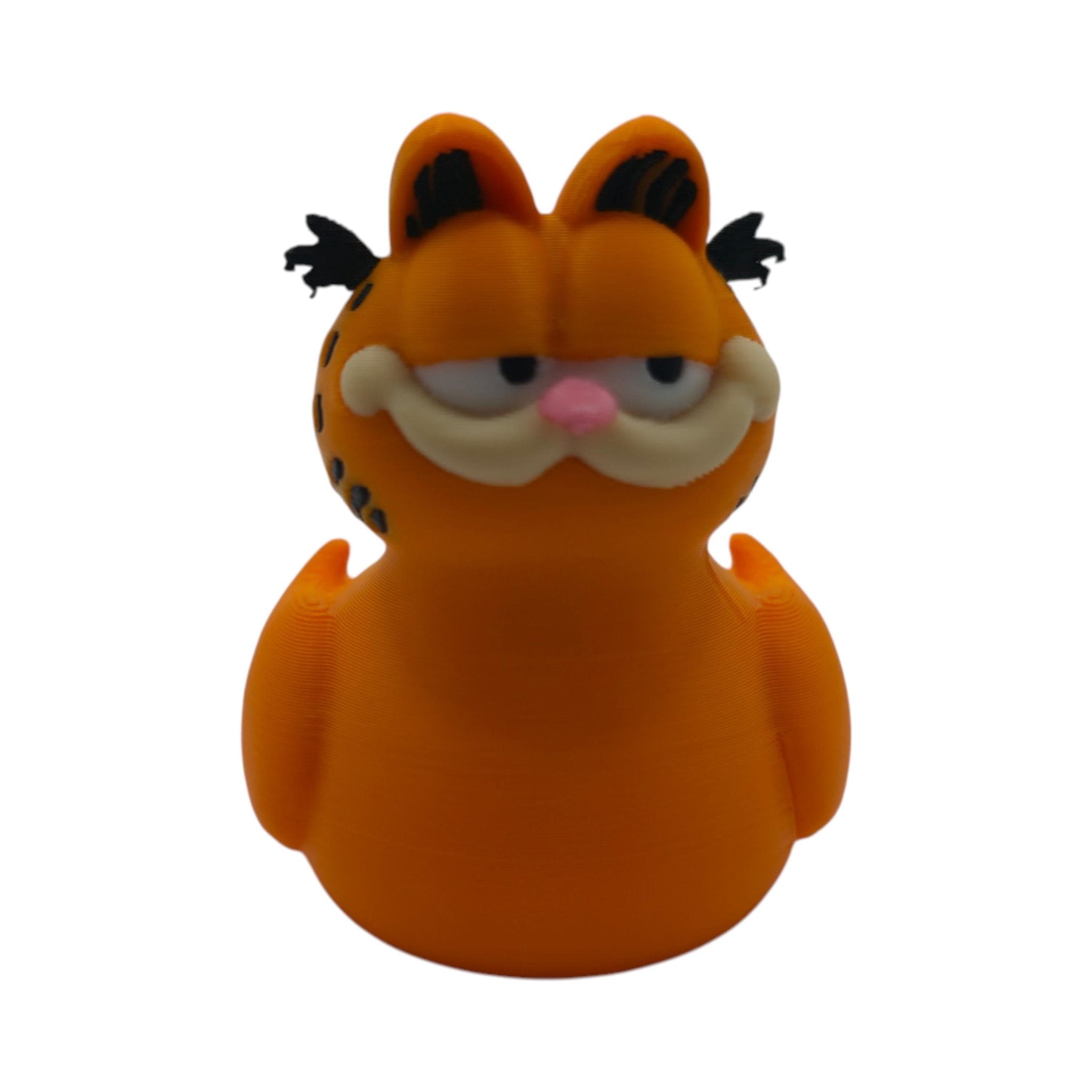 Garfield-Inspired Orange Cat Duck - JM Designs