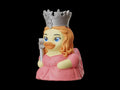 Glinda Duck Figurine, 3D Printed Oz Character Display Item - JM Designs
