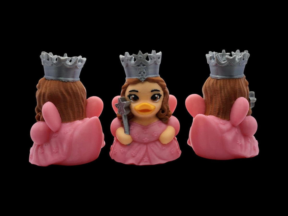 Glinda Duck Figurine, 3D Printed Oz Character Display Item - JM Designs