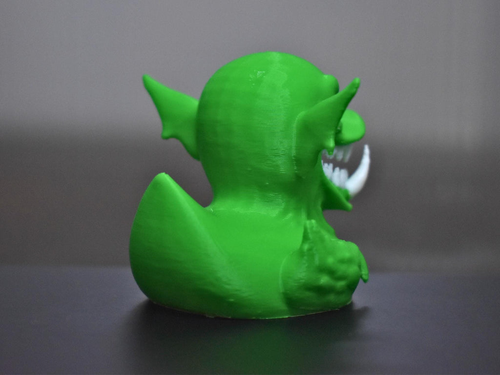 Goblin Duck Figurine: Spooky Halloween Decor - JM Designs