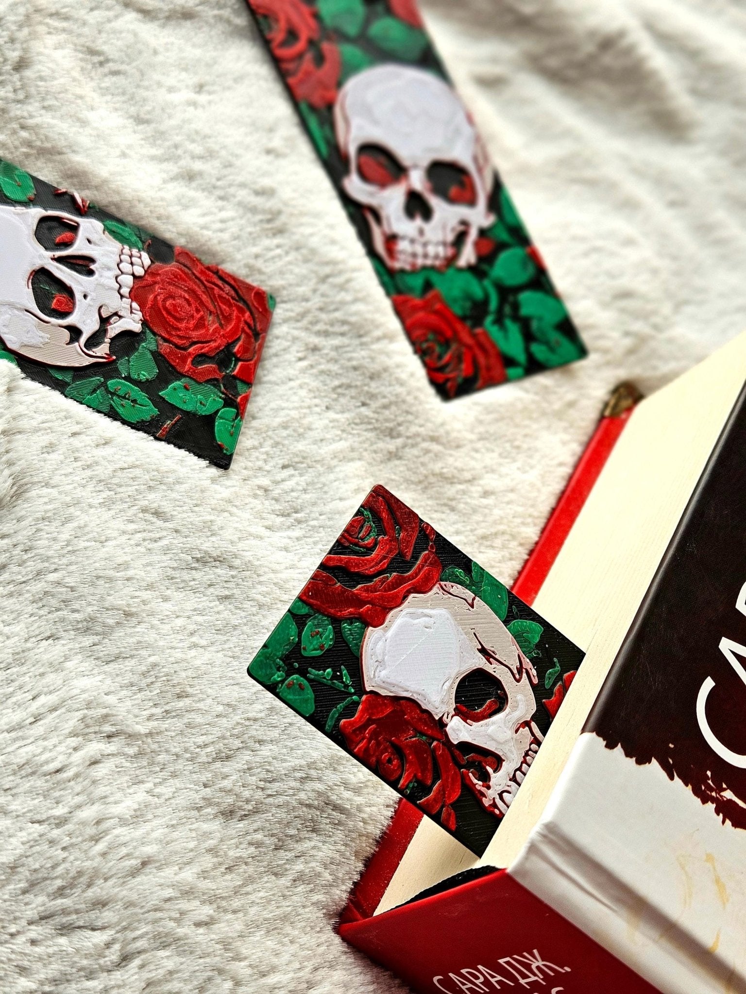 Gothic Skull Bookmark Set - JM Designs