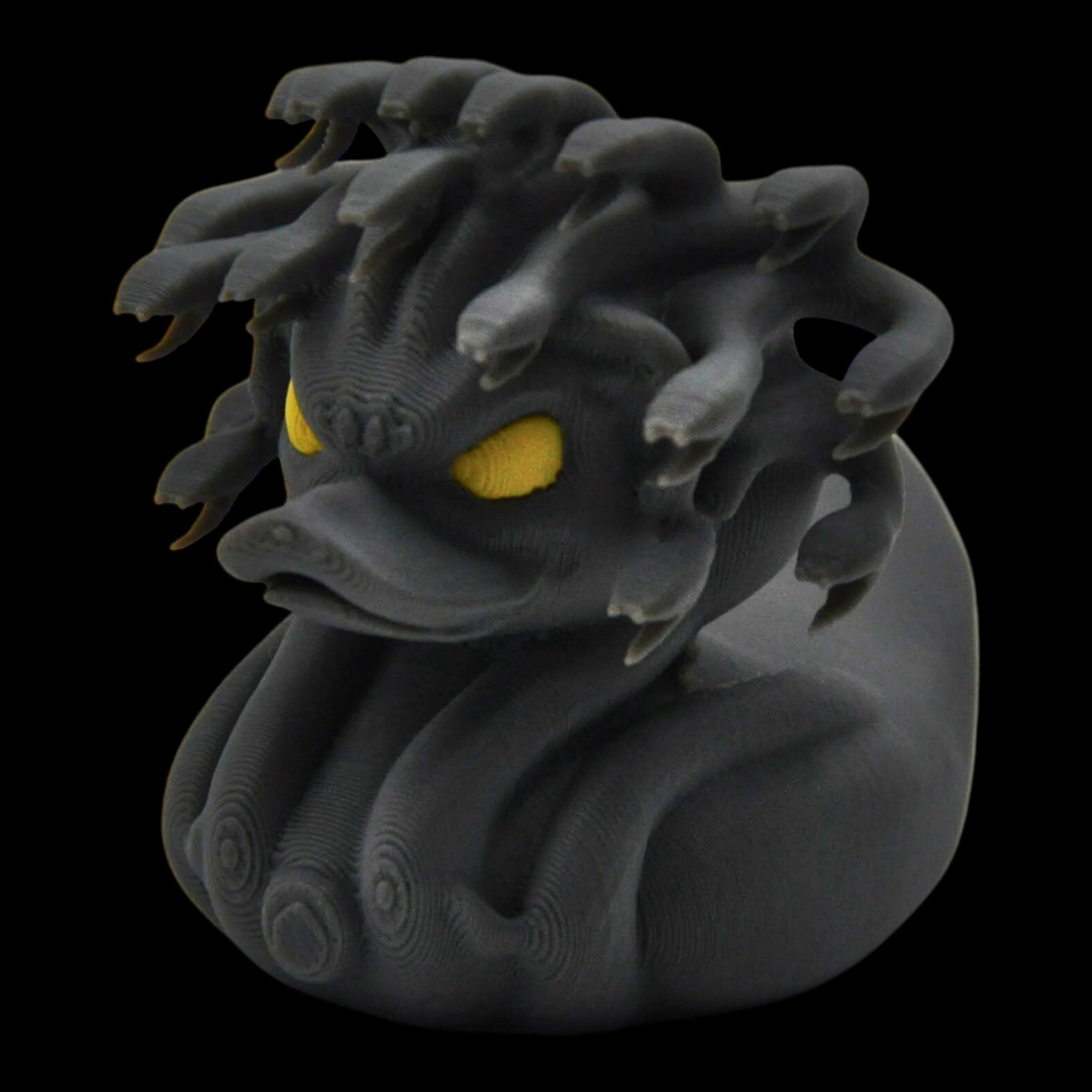 Gray Medusa Duck - JM Designs