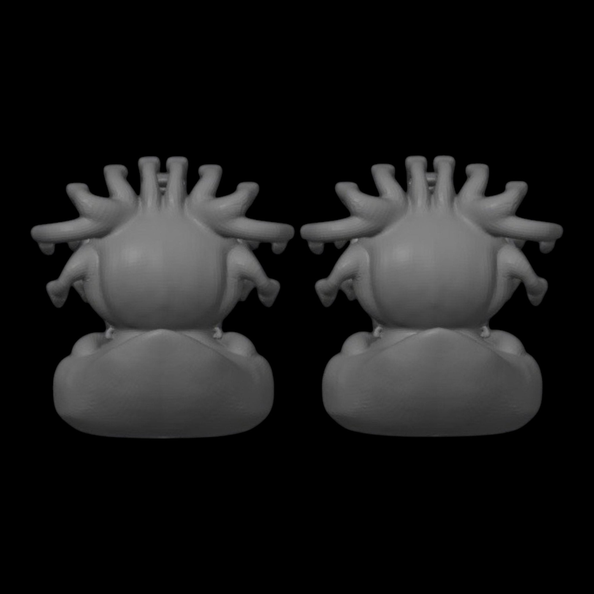 Gray Medusa Duck - JM Designs