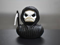 Grim Reaper Duck Bath Toy, Gothic Halloween Decor with Dark Humor - JM Designs